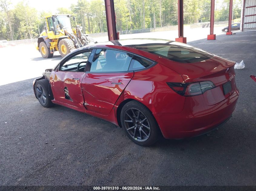 VIN 5YJ3E1EB9KF387201 2019 TESLA MODEL 3 no.3