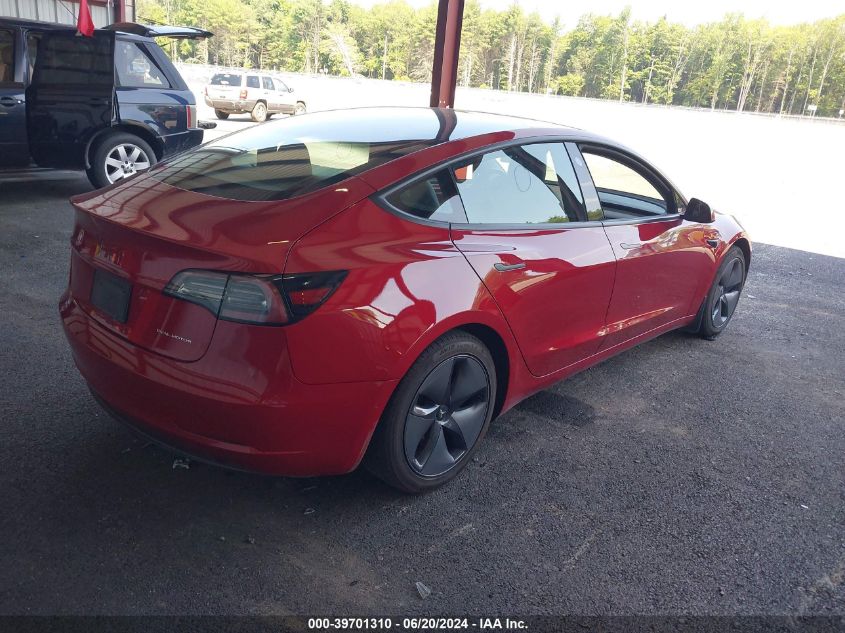 VIN 5YJ3E1EB9KF387201 2019 TESLA MODEL 3 no.4