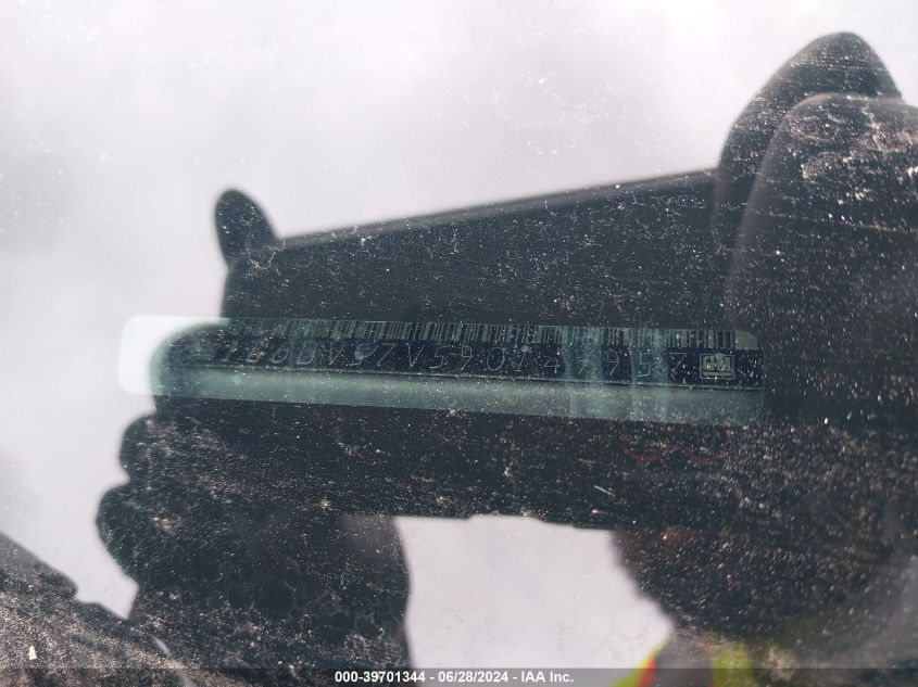 2009 Cadillac Cts Standard VIN: 1G6DV57V590149957 Lot: 39701344