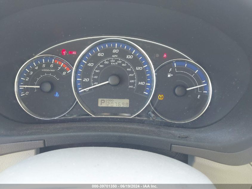 2010 Subaru Forester 2.5X VIN: JF2SH6AC2AH719929 Lot: 39701350