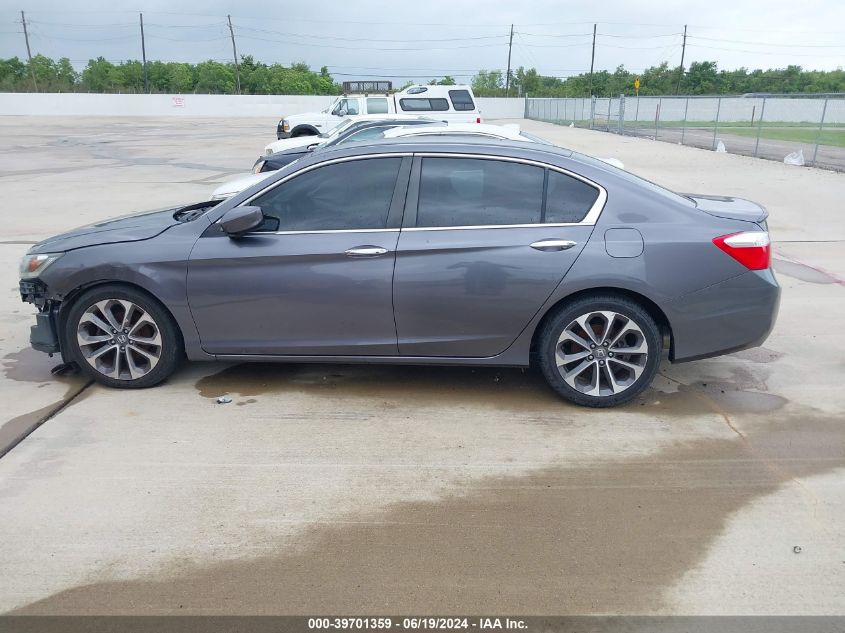 2015 Honda Accord Sport VIN: 1HGCR2F51FA159020 Lot: 39701359