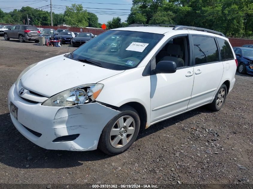 2008 Toyota Sienna Le VIN: 5TDZK23C88S221776 Lot: 39701362