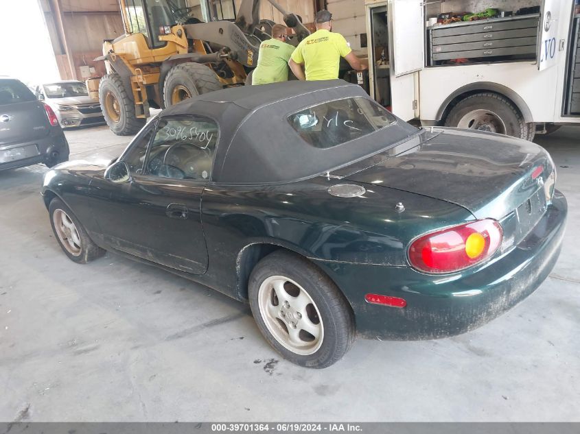 1999 Mazda Mx-5 Miata Leather Pkg/Popular Equipment Pkg/Sports Pkg/Touring Pkg VIN: JM1NB3535X0109648 Lot: 39701364