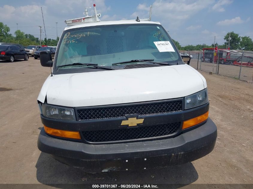2021 Chevrolet Express Cargo Rwd 2500 Regular Wheelbase Wt VIN: 1GCWGAFP5M1188613 Lot: 39701367
