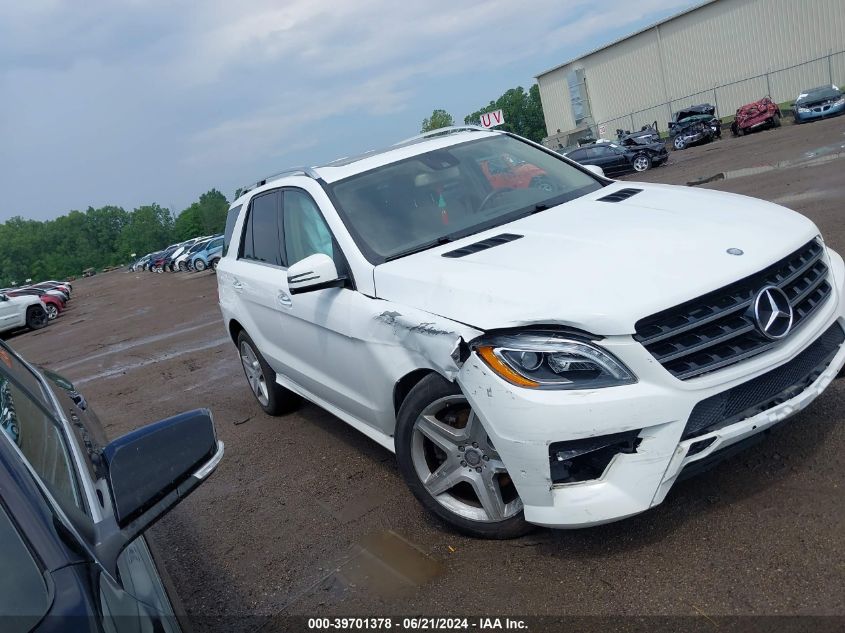 2014 Mercedes-Benz Ml 350 4Matic VIN: 4JGDA5HB0EA336942 Lot: 40652767