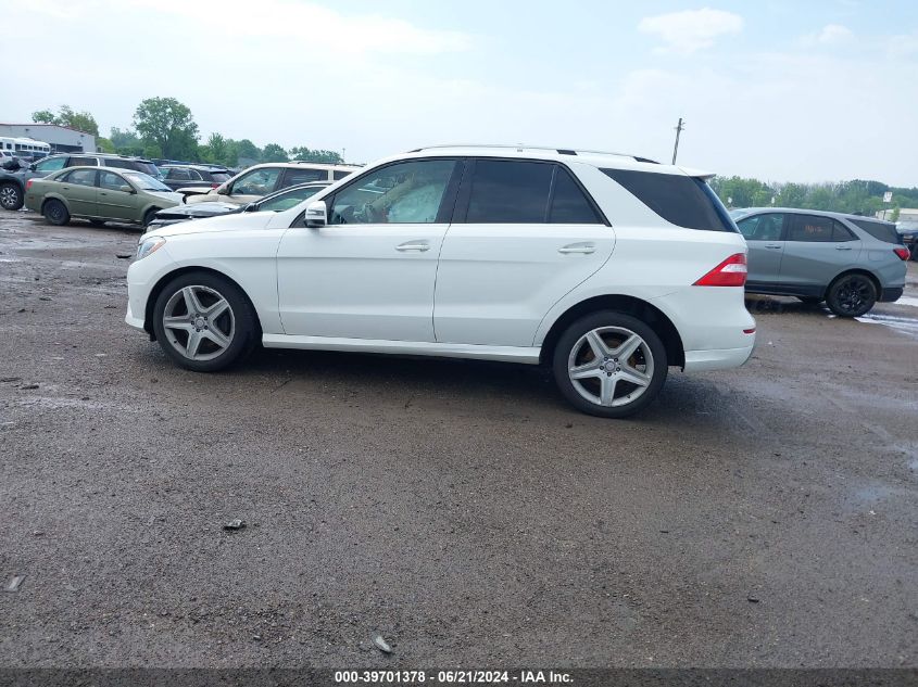 2014 Mercedes-Benz Ml 350 4Matic VIN: 4JGDA5HB0EA336942 Lot: 40652767