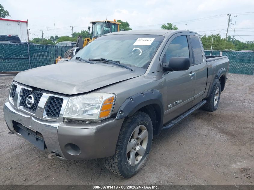 2006 Nissan Titan Se VIN: 1N6BA06B56N529788 Lot: 39701419