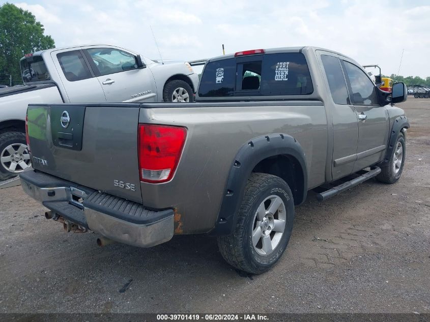 2006 Nissan Titan Se VIN: 1N6BA06B56N529788 Lot: 39701419