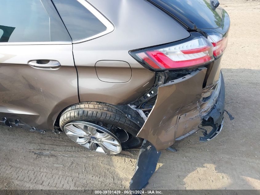 2019 Ford Edge Titanium VIN: 2FMPK4K94KBB87400 Lot: 39701439