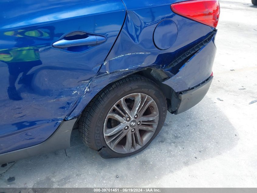 2014 Hyundai Tucson Gls VIN: KM8JT3AFXEU842839 Lot: 39701451