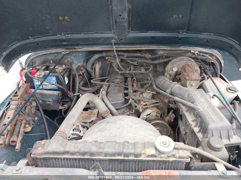 1995 Jeep Wrangler / Yj S/Rio Grande VIN: 1J4FY19P5SP238682 Lot: 39701463