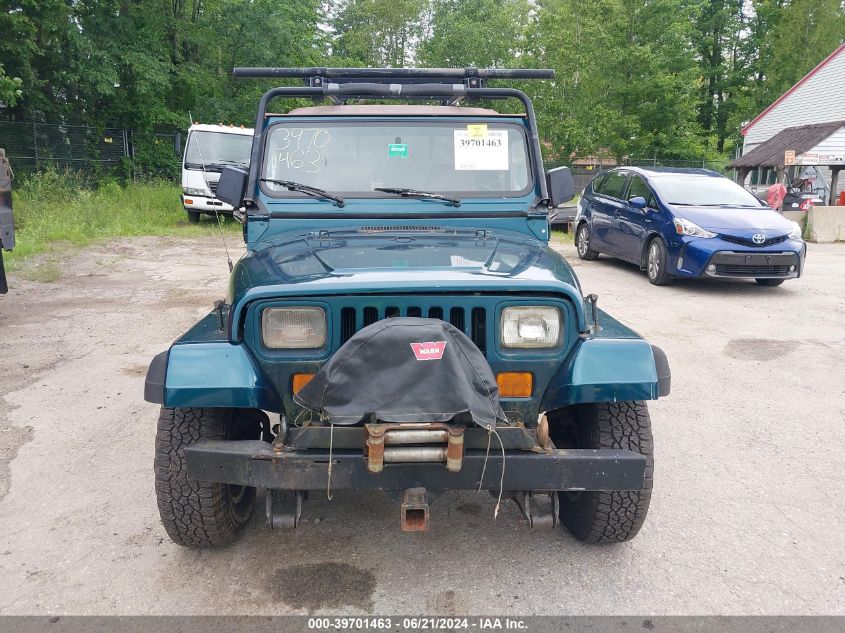 1995 Jeep Wrangler / Yj S/Rio Grande VIN: 1J4FY19P5SP238682 Lot: 39701463