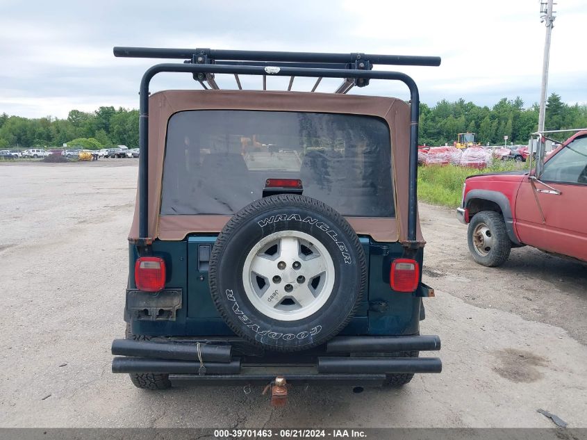 1995 Jeep Wrangler / Yj S/Rio Grande VIN: 1J4FY19P5SP238682 Lot: 39701463
