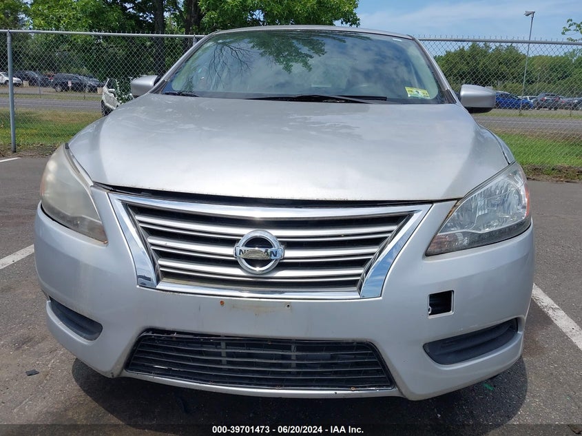 2014 Nissan Sentra Fe+ S/Fe+ Sv/S/Sl/Sr/Sv VIN: 3N1AB7AP5EY236937 Lot: 39701473