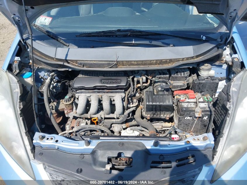 2009 Honda Fit VIN: JHMGE88229S027849 Lot: 39701482