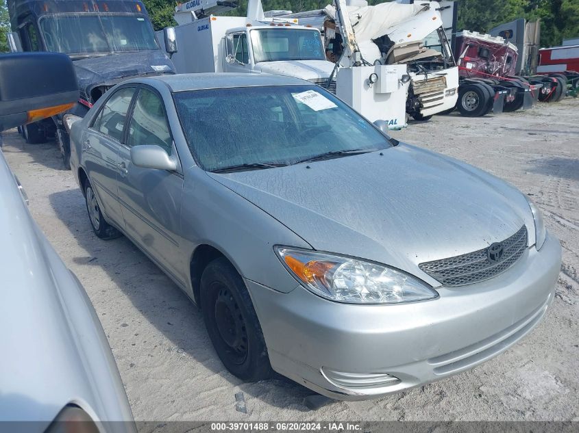 4T1BE32K024063018 | 2002 TOYOTA CAMRY