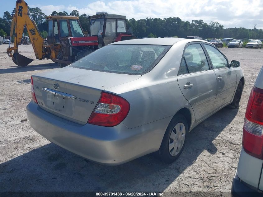 4T1BE32K024063018 | 2002 TOYOTA CAMRY