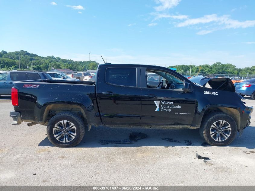 2022 Chevrolet Colorado 4Wd Short Box Z71 VIN: 1GCGTDEN5N1327898 Lot: 39701497