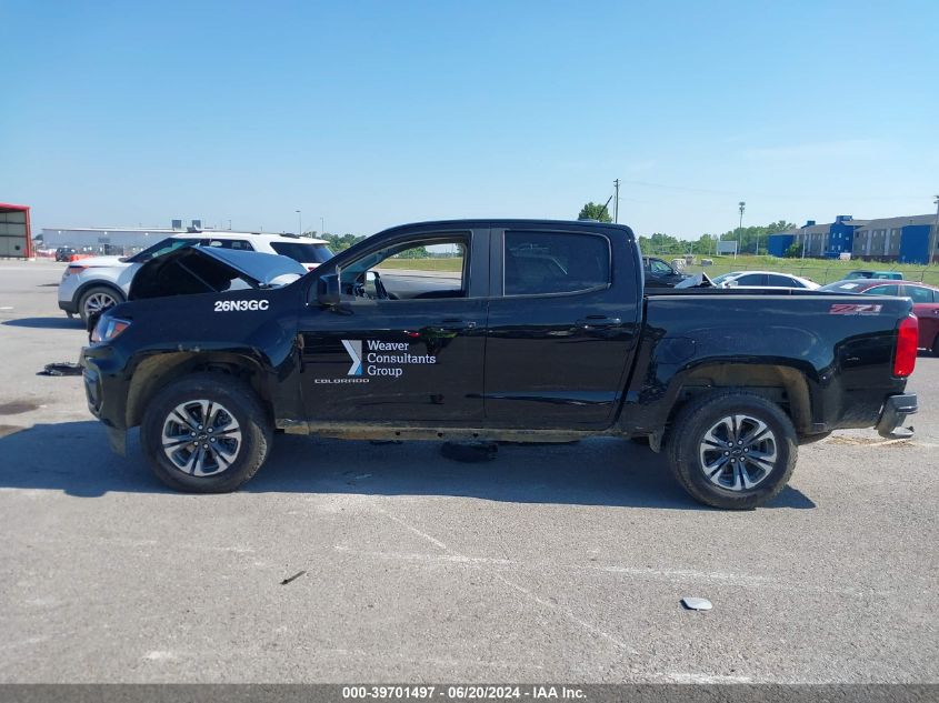 2022 Chevrolet Colorado 4Wd Short Box Z71 VIN: 1GCGTDEN5N1327898 Lot: 39701497