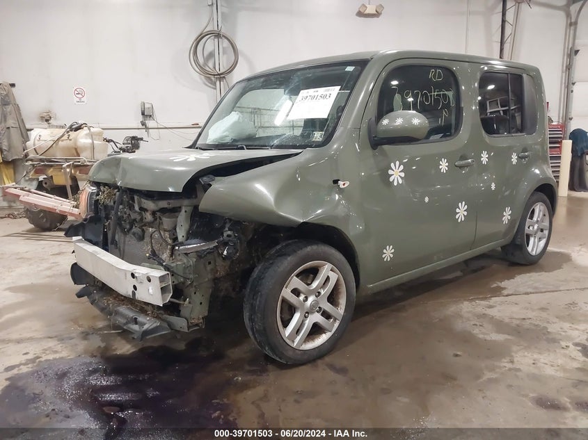 2009 Nissan Cube 1.8Sl VIN: JN8AZ28R39T118861 Lot: 39701503
