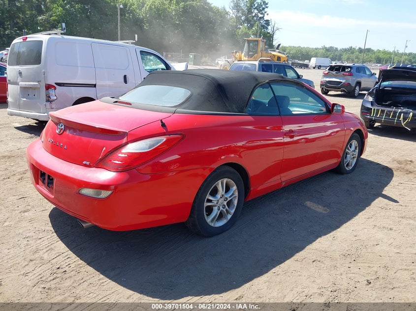 2007 Toyota Camry Solara Se VIN: 4T1FA38P77U133427 Lot: 39701504
