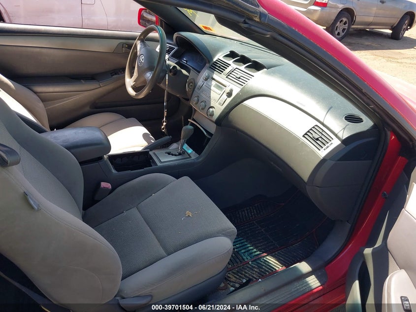 2007 Toyota Camry Solara Se VIN: 4T1FA38P77U133427 Lot: 39701504