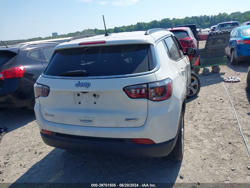 2019 Jeep Compass Latitude 4X4 VIN: 3C4NJDBB7KT733757 Lot: 39701505