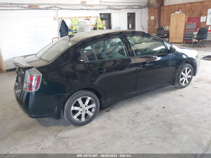 2012 Nissan Sentra 2.0 Sr VIN: 3N1AB6AP5CL675706 Lot: 39701507