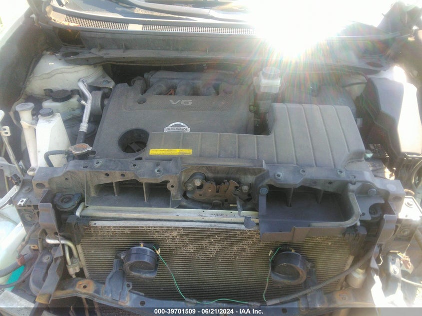 2012 Nissan Murano S VIN: JN8AZ1MW2CW204903 Lot: 39701509