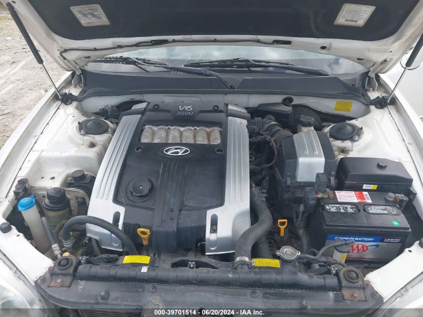 2004 Hyundai Xg 350 VIN: KMHFU45E54A276423 Lot: 39701514