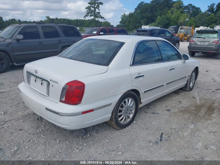 2004 Hyundai Xg 350 VIN: KMHFU45E54A276423 Lot: 39701514