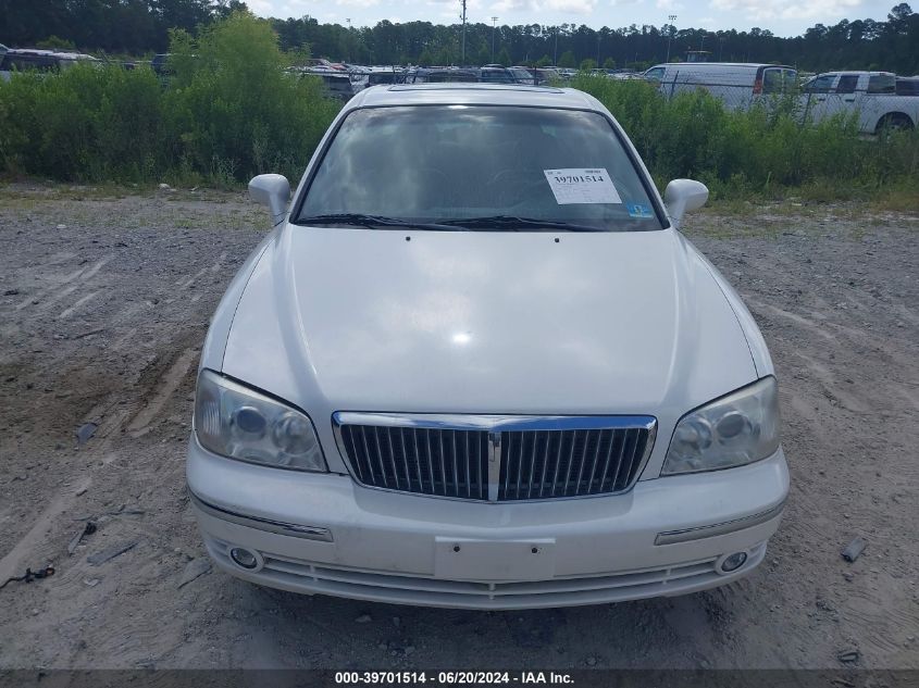 2004 Hyundai Xg 350 VIN: KMHFU45E54A276423 Lot: 39701514