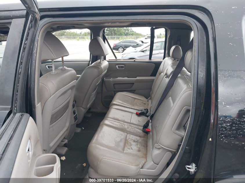 2009 Honda Pilot Touring VIN: 5FNYF38969B012237 Lot: 39701533