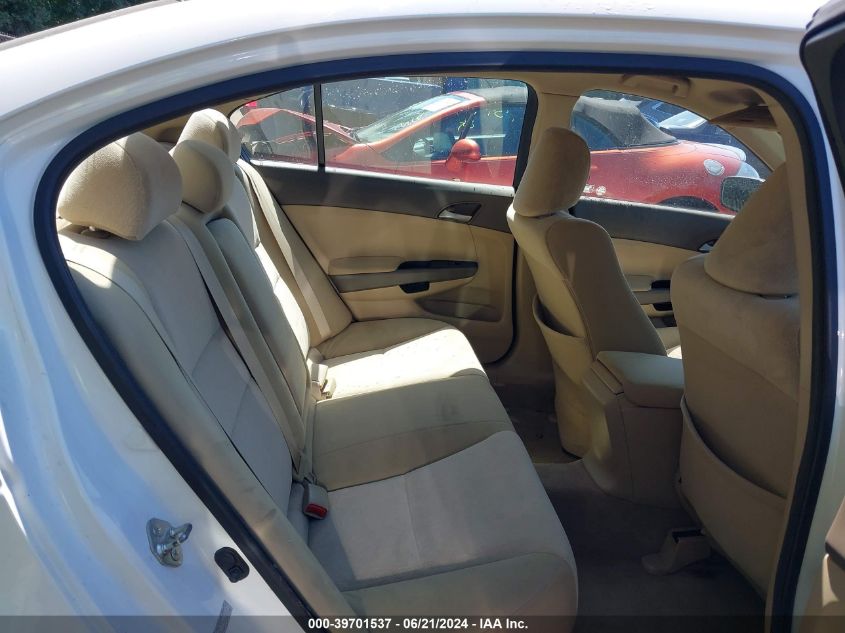 2010 Honda Accord 2.4 Lx-P VIN: 1HGCP2F46AA030020 Lot: 39701537