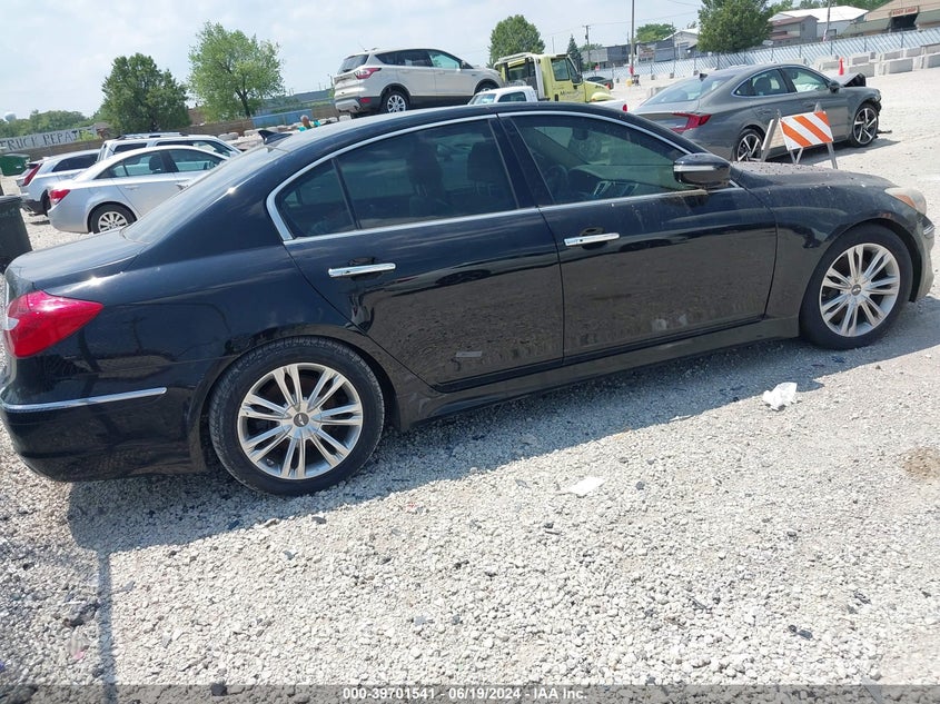 2012 Hyundai Genesis 3.8 VIN: KMHGC4DD7CU151159 Lot: 39701541
