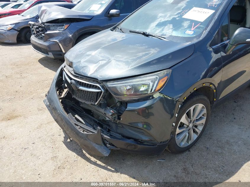 2017 Buick Encore Preferred VIN: KL4CJASB3HB202212 Lot: 39701557