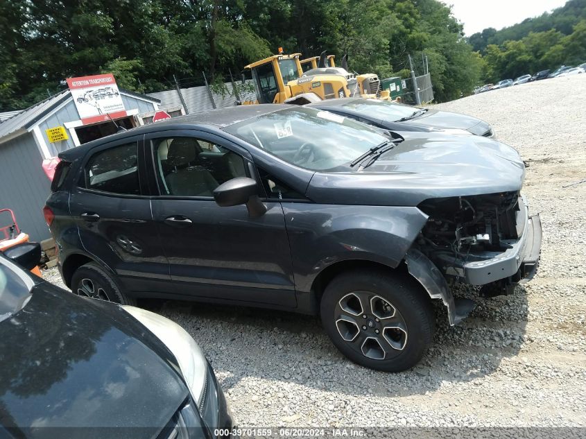 2022 Ford Ecosport S VIN: MAJ6S3FL4NC458529 Lot: 39701559