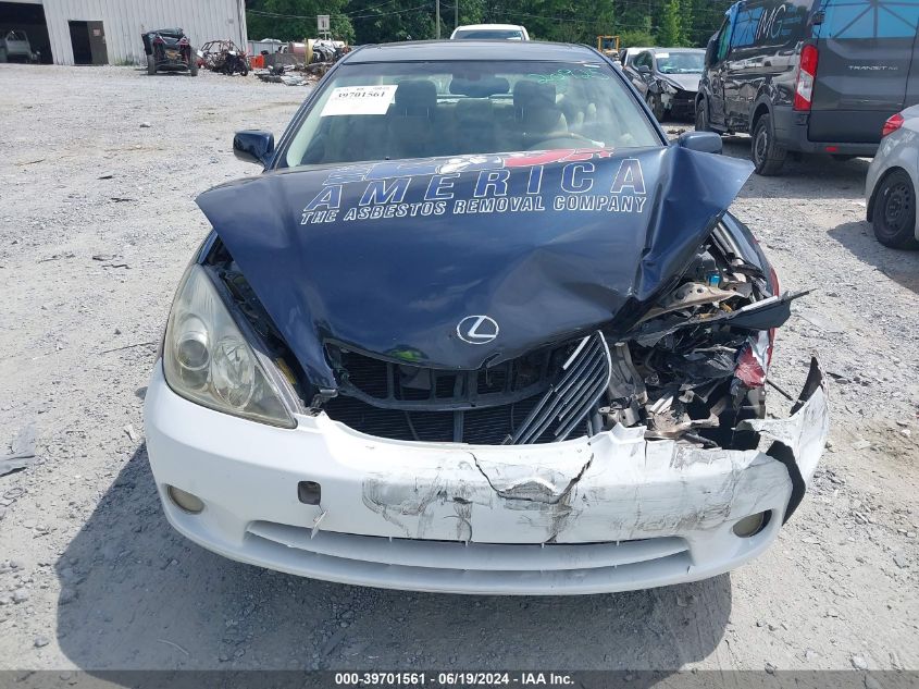 2005 Lexus Es 330 VIN: JTHBA30G755120925 Lot: 39701561