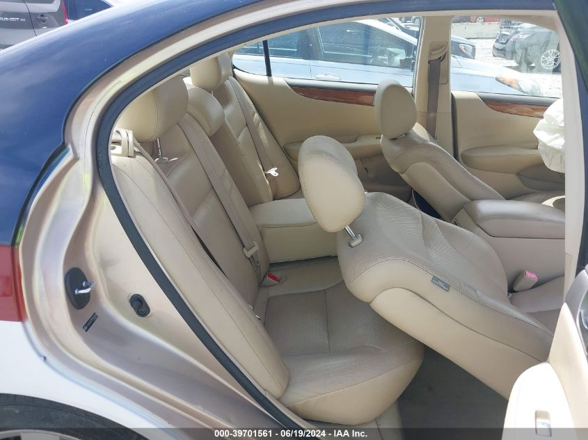 2005 Lexus Es 330 VIN: JTHBA30G755120925 Lot: 39701561