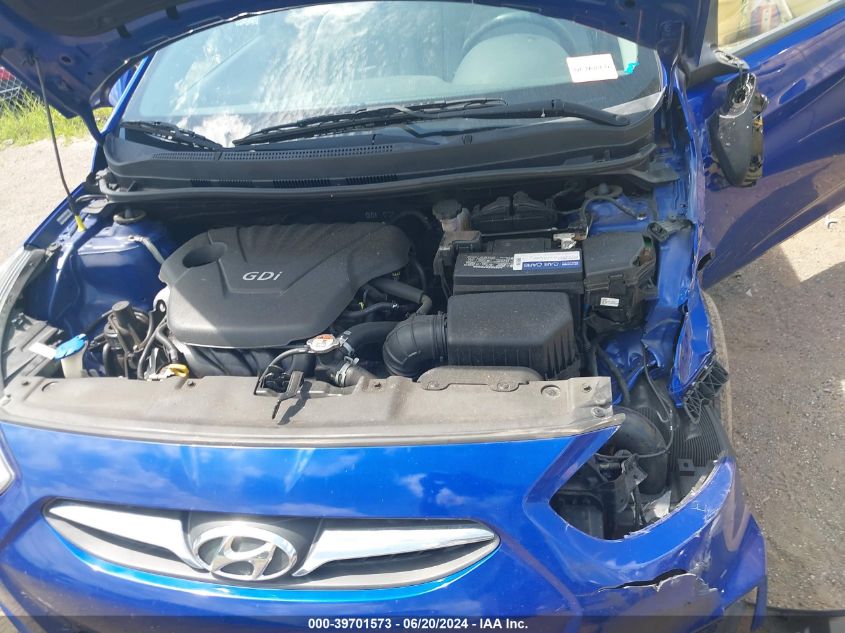 2014 Hyundai Accent Gls/Gs VIN: KMHCT4AE4EU744864 Lot: 39701573