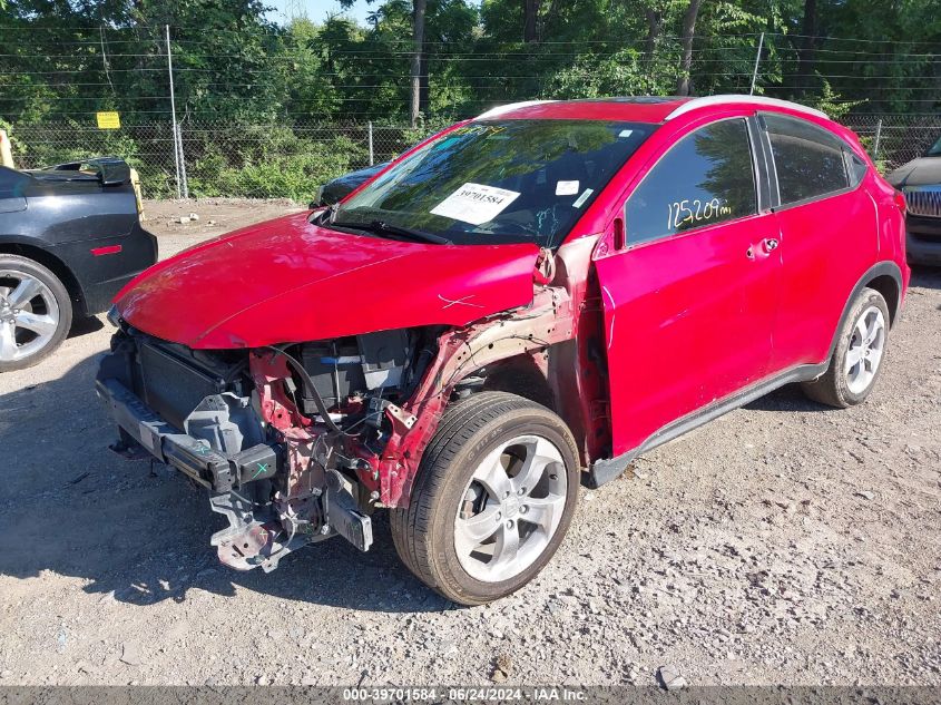 2017 Honda Hr-V Ex-L VIN: 3CZRU6H76HM724553 Lot: 39701584