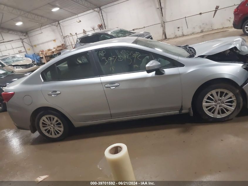 2018 Subaru Impreza 2.0I Premium VIN: 4S3GKAB66J3614521 Lot: 39701592