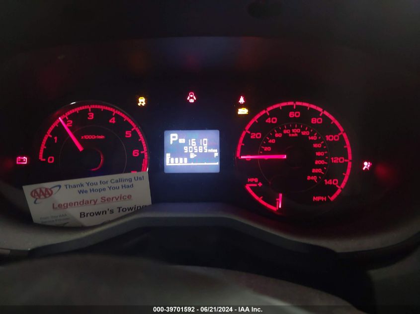 2018 SUBARU IMPREZA 2.0I PREMIUM - 4S3GKAB66J3614521