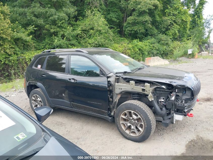 2020 Jeep Cherokee Trailhawk 4X4 VIN: 1C4PJMBX8LD591463 Lot: 39701593