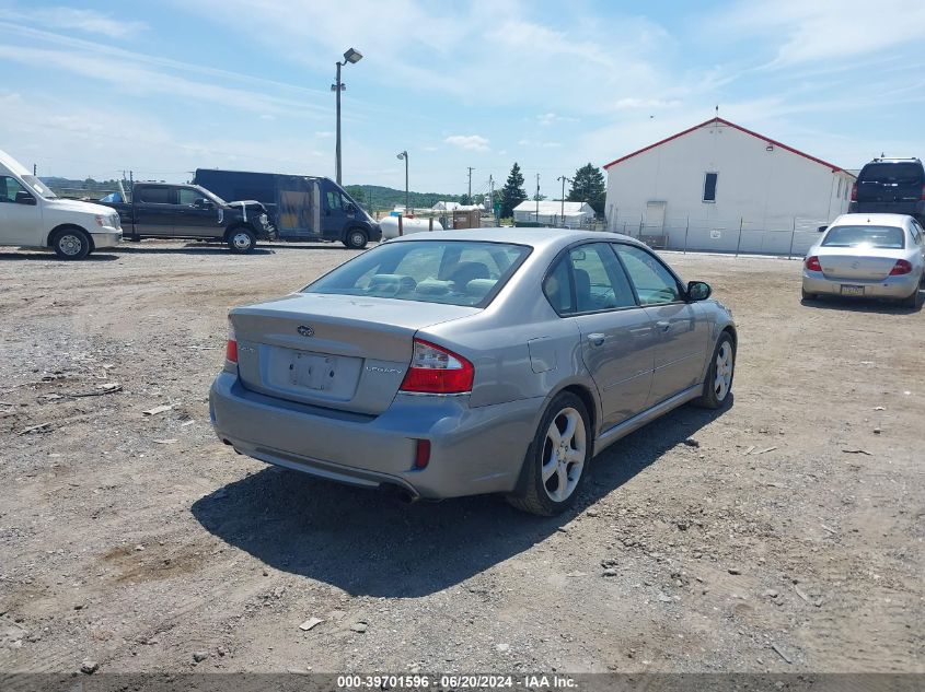 2008 Subaru Legacy 2.5I VIN: 4S3BL616387225294 Lot: 39701596