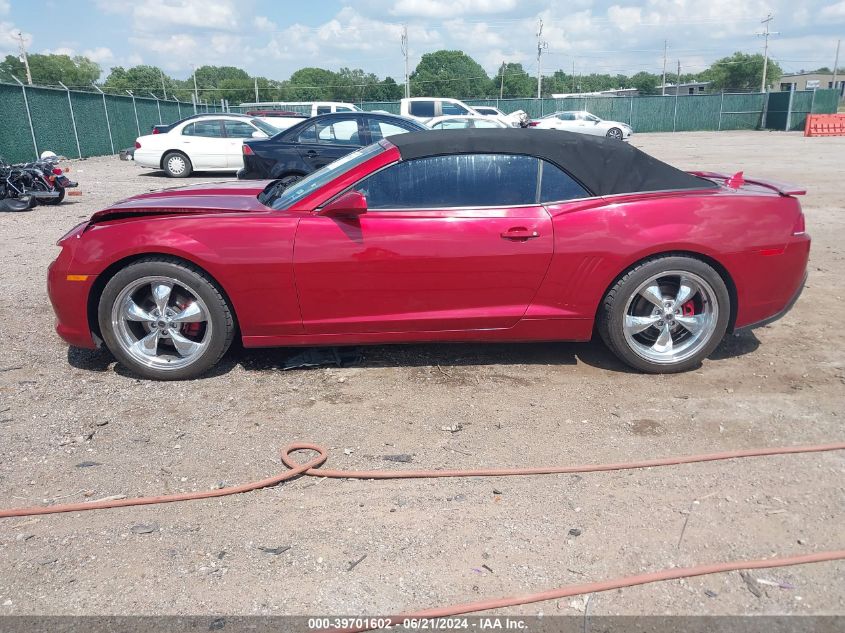 2015 Chevrolet Camaro 1Lt VIN: 2G1FD3D34F9275060 Lot: 39701602