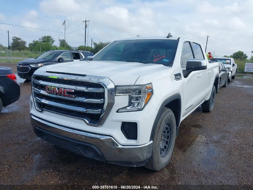 2020 GMC Sierra 1500 2Wd Short Box Sle VIN: 3GTP8BED3LG223809 Lot: 39701610