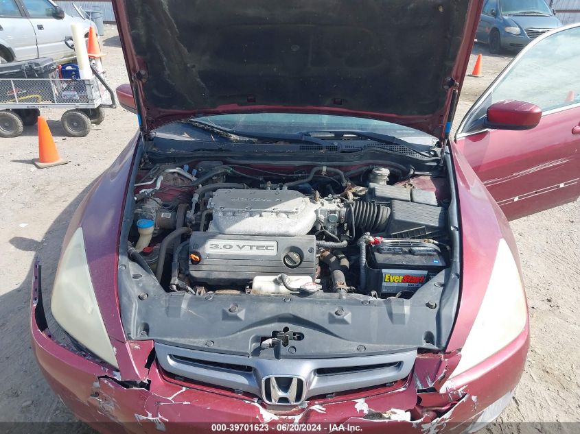 2005 Honda Accord 3.0 Ex VIN: 1HGCM66525A073025 Lot: 39701623