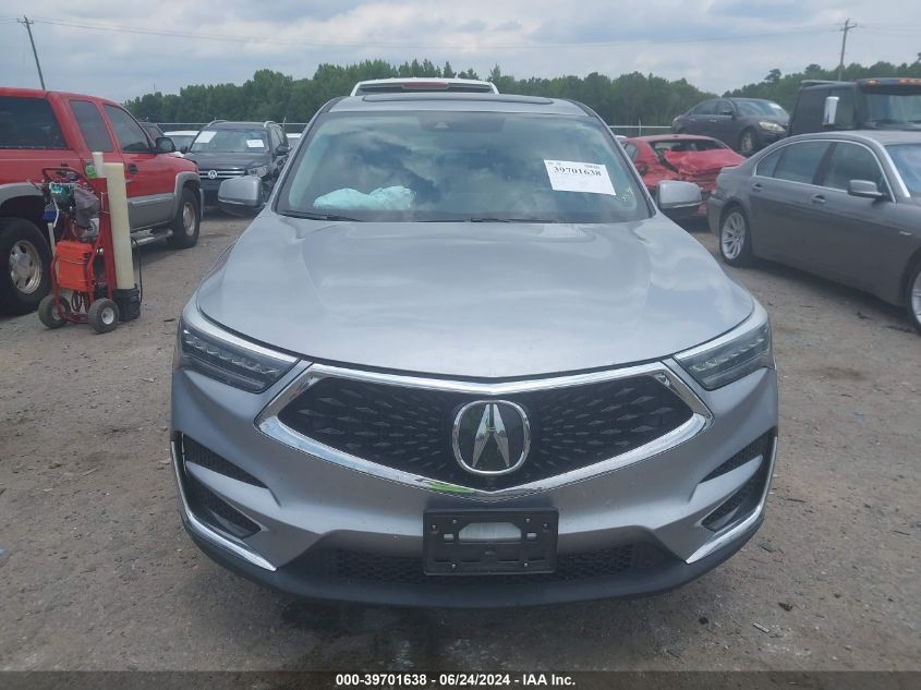 2019 Acura Rdx Advance Package VIN: 5J8TC2H7XKL002472 Lot: 39701638