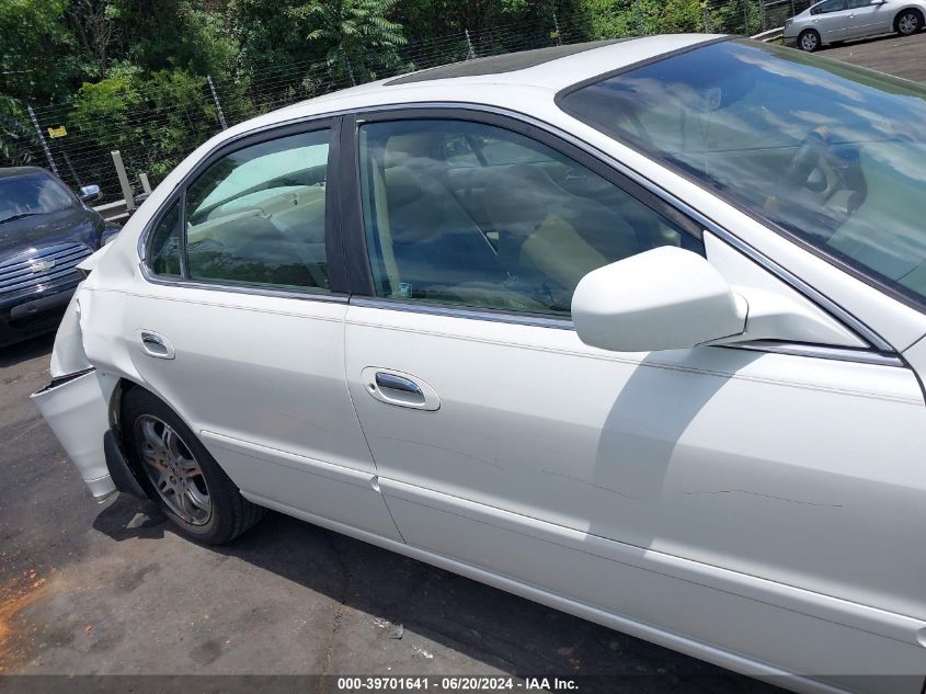 2001 Acura Tl 3.2 VIN: 19UUA56611A019662 Lot: 39701641